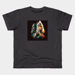 Colourful abstract illustration of Lord of the rings Kids T-Shirt